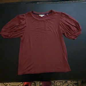 Boden Top Maroon Size US8